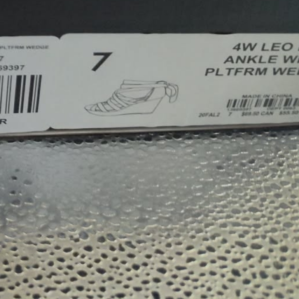Strappy Wrap Platform Wedge (WW) - Picture 4 of 4